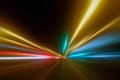 Light Trails in the Dark,ÃÂ Traffic Light trails,ÃÂ AbstractÃÂ Traffic Lines Background Royalty Free Stock Photo
